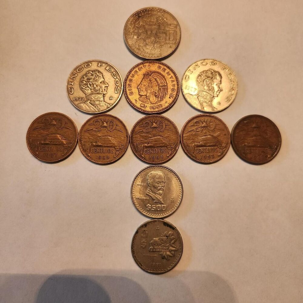 Title: Vintage Mexican Coin Collection –...